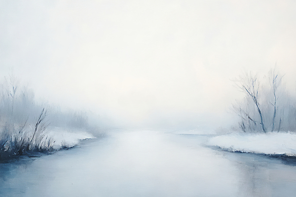 JPG 나무 겨울 일러스트 자연 하늘 사람없음 물 강 눈 감성 흐림 국내일러스트 AI일러스트 AI콘텐츠 자연요소 식물 계절 컨셉 날씨 생태계 파일형식