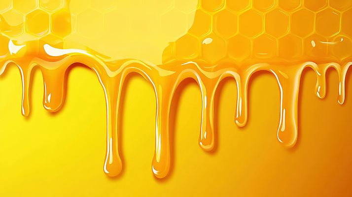 JPG 편집이미지 사람없음 노란색 흐름 벌집 벌꿀 편집실사 AI컴퓨터그래픽 AI콘텐츠 컬러 컨셉 CG 꿀 파일형식