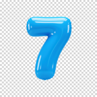 편집이미지 누끼 사람없음 파란색 숫자 광택 PNG 7 편집소스 숫자풍선 문자 컬러 풍선 파일형식