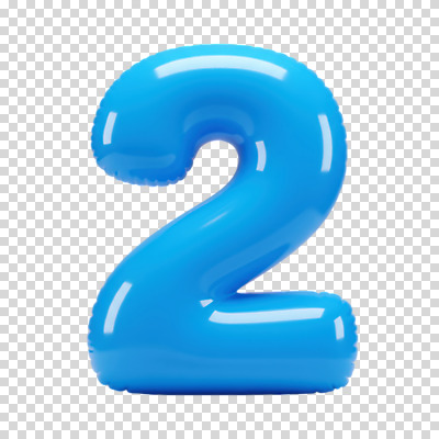 편집이미지 2 누끼 사람없음 파란색 숫자 광택 PNG 편집소스 숫자풍선 문자 컬러 풍선 파일형식