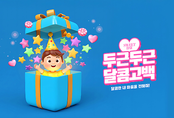 PSD 편집이미지 남자 별 어린이 하늘색 화이트데이 팔벌리기 발렌타인데이 사탕 한명 미소 소년 상반신 선물상자 만세 고깔모자 하트 달콤 서프라이즈 깜짝상자 소년한명만 이미지편집 자연요소 모양 모자_잡화 1 컨셉 모션 데이이벤트 디저트 표정 선물 사람 파란색 상자 맛 남자한명만 소년만 파일형식