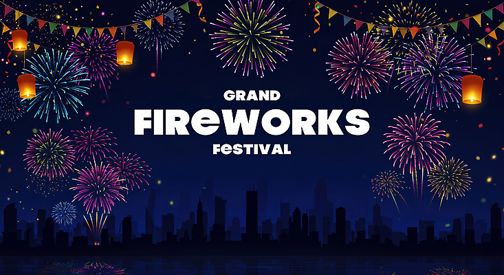 PSD 편집이미지 실루엣 리본 야경 밤하늘 불꽃놀이 사람없음 빛 검은색 축제 도시 꽃가루 빌딩숲 가랜드 풍등 이미지편집 컬러 놀이 하늘 조명 촬영기법 빌딩 야간 가루 파티용품 파일형식 풍경_경치