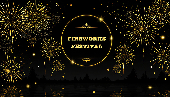 PSD 편집이미지 야경 밤하늘 불꽃놀이 사람없음 빛 반짝임 검은색 축제 이미지편집 컬러 모션 놀이 하늘 야간 파일형식 풍경_경치