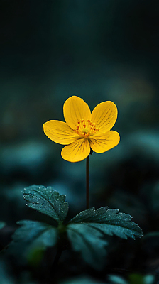 JPG 무료이미지 편집이미지 한송이 자연 나뭇잎 사람없음 들꽃 숲 보케 청록색 야생꽃 편집실사 AI포토 AI콘텐츠 1 꽃 컬러 잎 CG 생태계 송이 파일형식