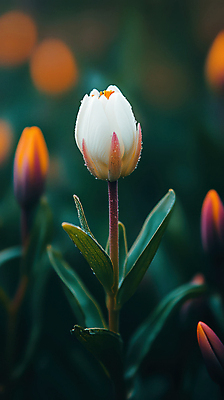 JPG 편집이미지 자연 사람없음 초록색 들꽃 숲 보케 야생꽃 편집실사 AI포토 AI콘텐츠 꽃 컬러 CG 생태계 파일형식