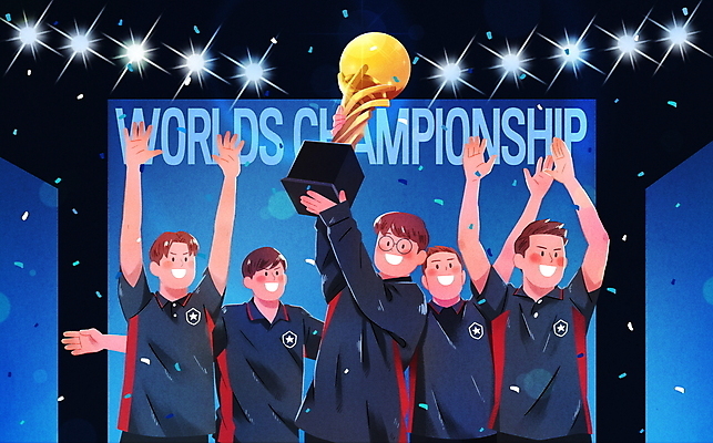 PSD 남자 유니폼 일러스트 팔벌리기 들기 경기 여러명 상반신 성인 기쁨 만세 우승 트로피 꽃가루 스포트라이트 게임대회 시상 컴퓨터게임 프로게이머 우승자 성인남자만 들어올리기 안경낌 e스포츠 국내일러스트 직업 옷 감정 안경 스포츠 다수 모션 사람 게임 최고 가루 상_우승 대회 게이머 남자만 성인만 파일형식