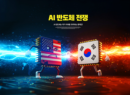 PSD 편집이미지 한국 사람없음 미국 경쟁 대립 주먹 전쟁 하이테크 반도체 반도체산업 미래산업 AI_인공지능 이미지편집 산업 아시아 컨셉 북아메리카 모션 기술 파일형식
