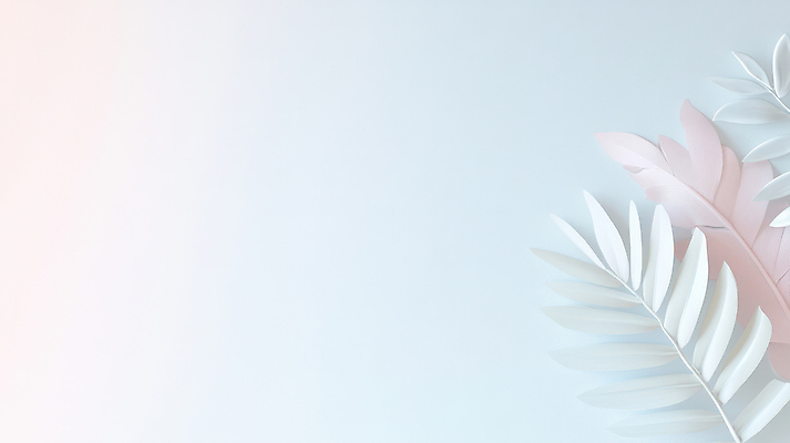 JPG 편집이미지 분홍색 하늘색 백그라운드 잎 사람없음 그라데이션 파스텔톤 편집실사 AI컴퓨터그래픽 AI콘텐츠 식물 컬러 파란색 CG 파일형식