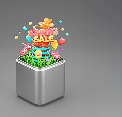 JPG 편집이미지 봄꽃 이벤트 사람없음 세일 용수철 하트 오픈 원형 풀잎 캔 담기 봄맞이 편집실사 AI컴퓨터그래픽 AI콘텐츠 모양 도형 꽃 잎 모션 봄 풀_식물 CG 파일형식