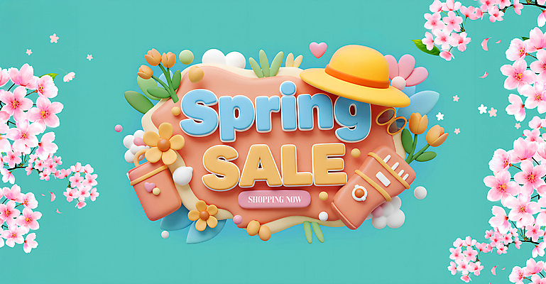 PSD 편집이미지 꽃잎 이벤트 사람없음 3D 세일 봄 튤립 벚꽃 밀짚모자 이미지편집 편집3D 모자_잡화 계절 꽃 디지털합성 파일형식