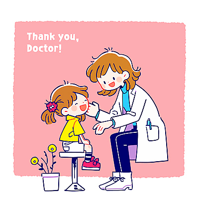 전신 여자 화분 어린이 분홍색 의자 일러스트 직업캐릭터 미소 앉기 소녀 성인 두명 펜 귀여움 진료 의사가운 소아과 땡큐 소아과의사 여자만 쓰다듬기 국내일러스트 일러캐릭터 AI파일 직업 캐릭터 컬러 가구 컨셉 의학 모션 표정 병원 사람 필기구 의사 가운 파일형식 벡터
