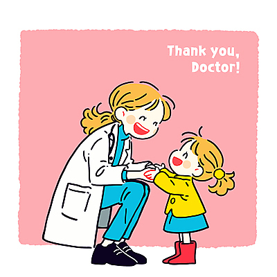 전신 여자 어린이 분홍색 의자 일러스트 청진기 직업캐릭터 미소 앉기 소녀 성인 두명 귀여움 손잡기 진료 의사가운 소아과 웅크림 땡큐 소아과의사 여자만 국내일러스트 일러캐릭터 AI파일 직업 캐릭터 컬러 가구 컨셉 의학 의료기기 모션 표정 병원 사람 의사 가운 파일형식 벡터