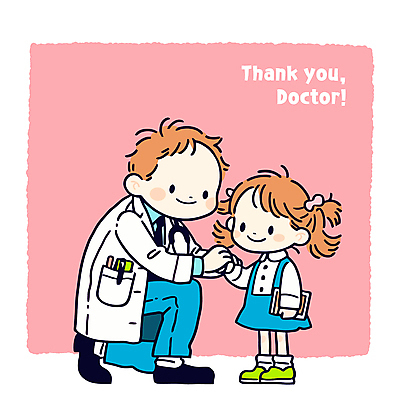 전신 여자 남자 어린이 분홍색 의자 일러스트 청진기 직업캐릭터 미소 들기 앉기 소녀 성인 두명 펜 귀여움 손잡기 진료 의사가운 무릎꿇기 소아과 땡큐 소아과의사 국내일러스트 일러캐릭터 AI파일 직업 캐릭터 컬러 가구 컨셉 의학 의료기기 모션 표정 병원 사람 필기구 의사 가운 파일형식 벡터