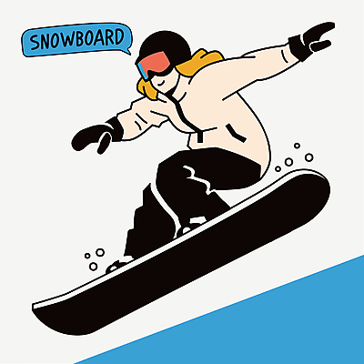 전신 여자 말풍선 일러스트 겨울스포츠 한명 성인 설원 점프 검은색 스노우보드 헬멧 스키복 스키장비 스노우보더 스키고글 스키장갑 성인여자한명만 일러캐릭터 AI파일 캐릭터 1 옷 스포츠용품 스포츠 컬러 모션 스키 운동선수 눈_날씨 사람 보드_스포츠 보호장비 여자한명만 성인여자만 파일형식 벡터