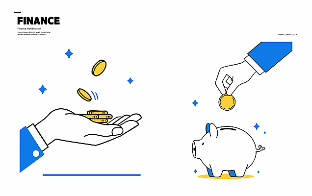 손 일러스트 관리 들기 신체부위 금융 파란색 반짝임 돼지저금통 동전탑 국내일러스트 AI파일 컬러 모션 사람 경제 쌓기 동전 저금통 파일형식 벡터