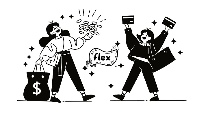 전신 여자 돈 일러스트 미소 들기 성인 두명 반짝임 동전 검은색 잡기 직장인 신용카드 유머 돈자루 부 뿌리기 라인아트 즐거움 성인여자만 플렉스 국내일러스트 AI파일 직업 감정 선 컬러 모션 표정 사람 금융 재산 신조어 여자만 성인만 파일형식 벡터