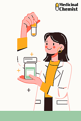 여자 일러스트 한명 미소 들기 상반신 성인 반짝임 알약 실험복 실험실 약병 연구원 용액 성인여자한명만 신약개발 국내일러스트 AI파일 직업 1 모션 표정 실험 사람 약 가운 개발 병_담는 여자한명만 성인여자만 파일형식 벡터 신약_의학