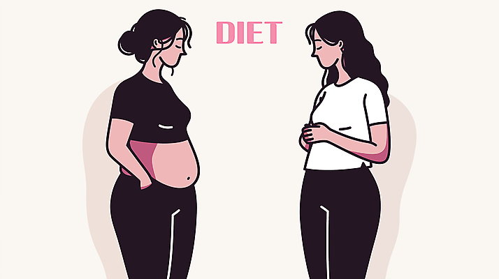 여자 일러스트 성인 두명 운동복 운동 건강관리 비교 비만 주머니손 손모으기 체형관리 성인여자만 일러캐릭터 AI파일 캐릭터 옷 컨셉 다이어트 모션 건강 관리 사람 손짓 몸매 여자만 성인만 파일형식 벡터