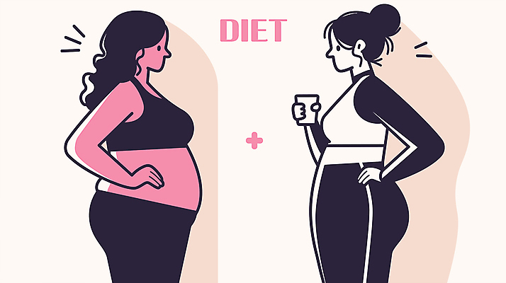 여자 일러스트 들기 성인 두명 컵 운동복 운동 건강관리 비교 비만 체형관리 성인여자만 일러캐릭터 AI파일 캐릭터 식기 옷 컨셉 다이어트 모션 건강 관리 사람 몸매 여자만 성인만 파일형식 벡터