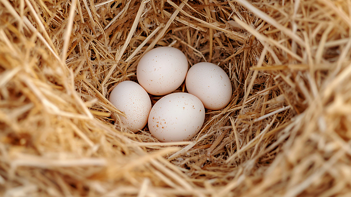 JPG 편집이미지 자연 사람없음 계란 둥지 볏짚 편집실사 AI포토 AI콘텐츠 알 짚 CG 생태계 파일형식