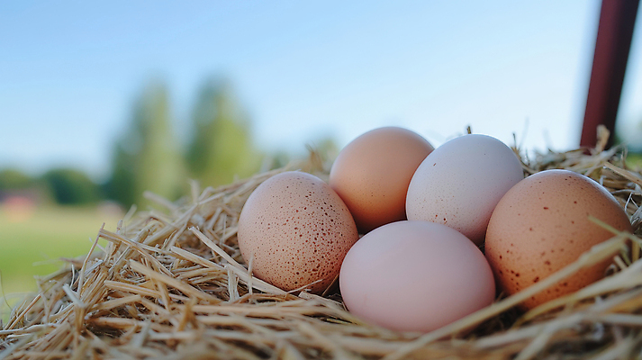 JPG 나무 편집이미지 자연 하늘 사람없음 계란 둥지 볏짚 편집실사 AI포토 AI콘텐츠 식물 알 짚 CG 생태계 파일형식
