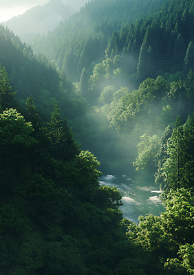 JPG 나무 편집이미지 자연 풍경 사람없음 햇빛 분위기 숲 편집실사 AI포토 AI콘텐츠 식물 컨셉 태양 CG 생태계 파일형식