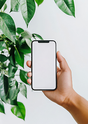 JPG 편집이미지 손 나뭇잎 들기 신체부위 스마트폰 자연보호 재활용 에코 친환경 목업 편집실사 AI인물포토 AI콘텐츠 잎 모션 자연 사람 핸드폰 스마트기기 환경 보호 CG 파일형식 AI포토