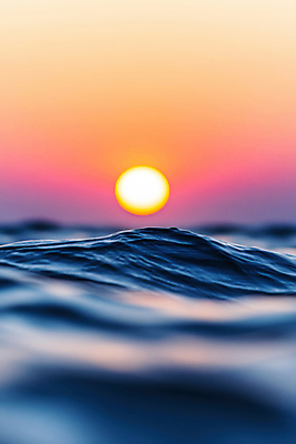 JPG 편집이미지 물결 바다 자연 하늘 사람없음 태양 일출 편집실사 AI포토 AI콘텐츠 자연요소 노을 CG 생태계 파일형식