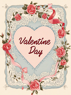 PSD 편집이미지 리본 하늘색 발렌타인데이 사랑 사람없음 장미 하트 빈티지 디지털합성 연분홍색 키치 이미지편집 레이스천 모양 꽃 감정 분홍색 컨셉 데이이벤트 파란색 직물 파일형식