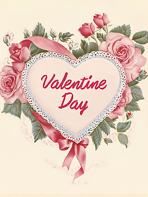 PSD 편집이미지 리본 분홍색 잎 발렌타인데이 사랑 사람없음 장미 하트 빈티지 디지털합성 키치 이미지편집 레이스천 모양 식물 꽃 감정 컬러 컨셉 데이이벤트 직물 파일형식