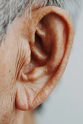 JPG 편집이미지 할아버지 노년 남자 한명 근접촬영 신체부위 귀 의료성형뷰티 노인남자한명만 편집실사 AI인물포토 AI콘텐츠 1 뷰포인트 사람 성인 CG 남자한명만 노인남자만 파일형식 AI포토