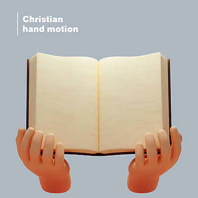 PSD 편집이미지 손 기독교 들기 신체부위 책 3D 성경 신성 카피스페이스 편집3D 종교 종교용품 모션 사람 공백 디지털합성 파일형식