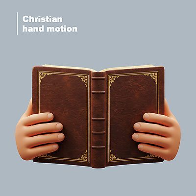 PSD 편집이미지 손 기독교 들기 신체부위 책 3D 성경 신성 편집3D 종교 종교용품 모션 사람 디지털합성 파일형식