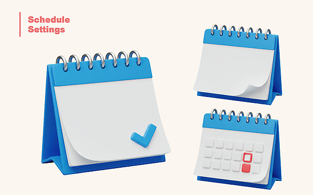 PSD 편집이미지 사람없음 3D 알람 달력 계획 오브젝트 체크표시 엘리먼트 일정표 편집3D 컨셉 디지털합성 확인 파일형식