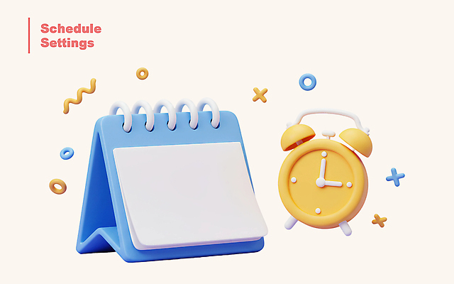 PSD 편집이미지 사람없음 3D 자명종 알람 달력 계획 오브젝트 엘리먼트 일정표 편집3D 시계 컨셉 디지털합성 파일형식