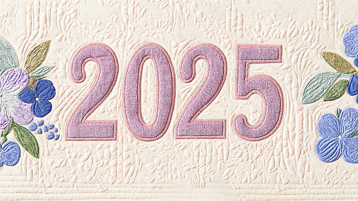 JPG 편집이미지 꽃 잎 사람없음 봄 자수 연보라색 퀼트 2025년 을사년 편집실사 AI포토 AI콘텐츠 식물 계절 보라색 연도 CG 파일형식