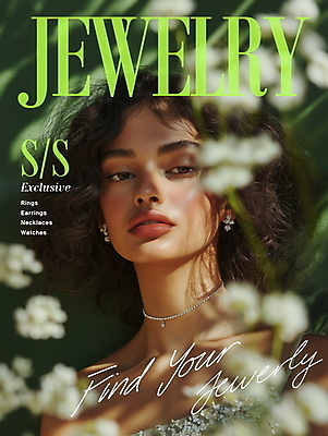 PSD 편집이미지 여자 패션 꽃 목걸이 한명 상반신 성인 초록색 귀걸이 화려 우아함 잡지 보석 의료성형뷰티 성인여자한명만 이미지편집 식물 1 컬러 컨셉 장신구 사람 간행물 광석 여자한명만 성인여자만 파일형식