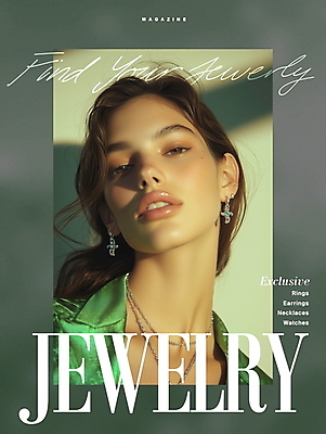 PSD 편집이미지 여자 패션 한명 상반신 성인 귀걸이 회색 화려 우아함 잡지 보석 의료성형뷰티 성인여자한명만 이미지편집 1 컬러 컨셉 장신구 사람 간행물 광석 여자한명만 성인여자만 파일형식