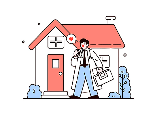 전신 남자 말풍선 일러스트 청진기 주택 한명 미소 들기 성인 진료 하트 의사가운 방문 의료상자 성인남자한명만 국내일러스트 방문진료 AI파일 모양 1 의학 의료기기 모션 표정 사람 건물 의사 가운 구급상자 남자한명만 성인남자만 파일형식 벡터