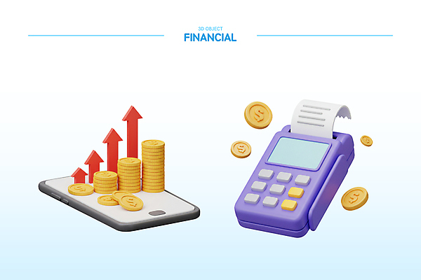 PSD 편집이미지 화살표 하늘색 그래프 사람없음 스마트폰 3D아이콘 3D 동전 저축 오브젝트 상승 영수증 그라데이션 자산관리 동전탑 엘리먼트 카드단말기 편집3D 아이콘 컨셉 돈 금융 경제 파란색 핸드폰 스마트기기 쌓기 디지털합성 단말기 파일형식