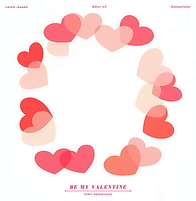 PSD 일러스트 프레임 발렌타인데이 사랑 이벤트 사람없음 빨간색 하트백그라운드 그라데이션 카피스페이스 국내일러스트 감정 컬러 백그라운드 데이이벤트 공백 하트 파일형식