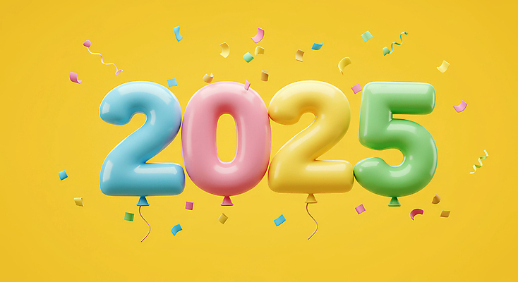 JPG 편집이미지 리본 이벤트 사람없음 노란색 3D 꽃가루 광택 2025년 편집3D 숫자풍선 AI컴퓨터그래픽 AI콘텐츠 컬러 가루 연도 디지털합성 풍선 파일형식