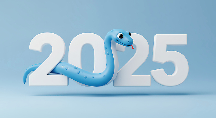 JPG 편집이미지 한마리 하늘색 3D캐릭터 타이포그라피 사람없음 3D 뱀띠 2025년 을사년 편집3D 푸른뱀 푸른뱀캐릭터 AI컴퓨터그래픽 AI콘텐츠 문자 캐릭터 1 파란색 십이지신 뱀 연도 디지털합성 뱀캐릭터 파일형식