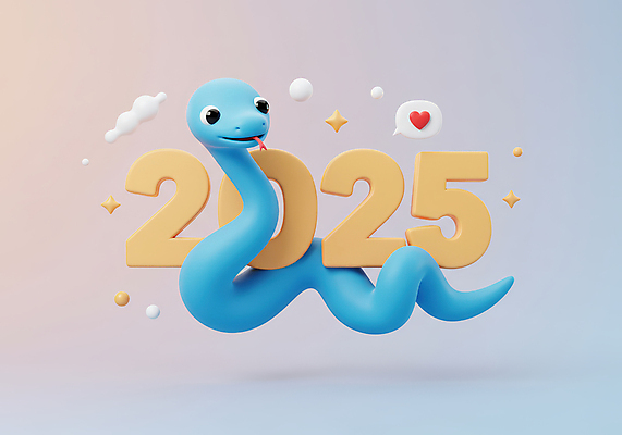 JPG 편집이미지 한마리 하늘색 말풍선 3D캐릭터 타이포그라피 사람없음 반짝임 노란색 3D 하트 뱀띠 그라데이션 구름모양 2025년 을사년 편집3D 푸른뱀 푸른뱀캐릭터 AI컴퓨터그래픽 AI콘텐츠 모양 문자 캐릭터 1 컬러 모션 파란색 십이지신 뱀 연도 디지털합성 뱀캐릭터 파일형식 구름_자연
