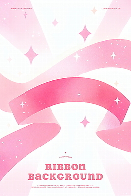 PSD 리본 분홍색 곡선 일러스트 사람없음 반짝임 부드러움 화사함 리본백그라운드 키치 국내일러스트 선 컬러 백그라운드 컨셉 모션 감각 파일형식