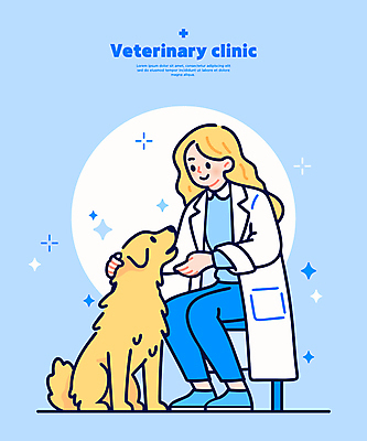전신 여자 일러스트 한명 웃음 앉기 성인 파란색 반짝임 건강관리 만지기 의사가운 강아지 동물병원 수의사 성인여자한명만 일러캐릭터 AI파일 캐릭터 1 컬러 모션 표정 건강 병원 관리 사람 반려동물 의사 가운 개 여자한명만 성인여자만 파일형식 벡터