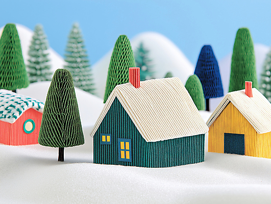 JPG 나무 편집이미지 설경 산 주택 사람없음 마을 눈 눈덮임 편집실사 AI컴퓨터그래픽 AI콘텐츠 자연요소 식물 컨셉 겨울 날씨 풍경 건물 CG 파일형식