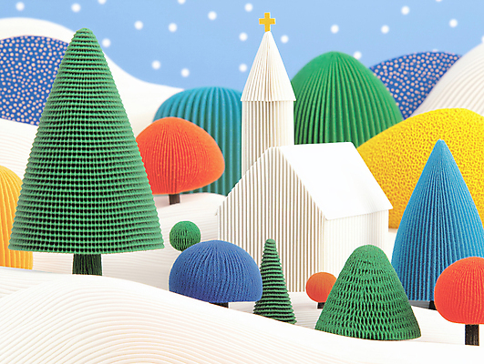 JPG 나무 편집이미지 설경 산 사람없음 교회 눈내림 눈덮임 편집실사 AI컴퓨터그래픽 AI콘텐츠 식물 컨셉 겨울 종교건축 눈_날씨 풍경 건물 CG 파일형식