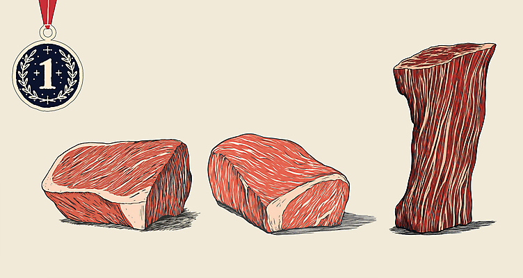 PSD 1 조각 일러스트 사람없음 고급 메달 한우 베이지색 프리미엄 국내일러스트 컬러 컨셉 소고기 상_상패 파일형식