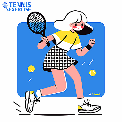 전신 여자 일러스트 청소년 한명 들기 테니스라켓 테니스공 테니스복 십대여자한명만 국내일러스트 AI파일 1 공 모션 사람 운동복 테니스 라켓 테니스용품 여자한명만 십대여자만 파일형식 벡터